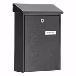 BURG-WÄCHTER Daily 5861 E boîte aux lettres Gris Boîte aux lettres encastrable Acier