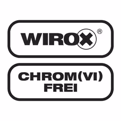 SPAX Vis universelle, 2,5 x 12 mm, 1000 unités, Filetage total, Tête fraisée, Cruciforme Z1, Pointe S, WIROX - 1081010250125