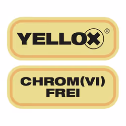 SPAX Vis universelle, 2,5 x 25 mm, 1000 unités, Filetage total, Tête fraisée, Cruciforme Z1, Pointe S, YELLOX - 1081020250255