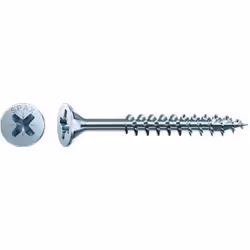 SPAX Tête fraisée, Cruciforme Z, Vis, Métal, Zinc, Bois, Tête plate, Cruciforme, PZ2