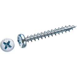 Vis 'Š¢ panneaux d'agglom'Š¢r'Š¢ 'Š¢ tte demi-ronde, 4 pans, WIROX, PZ