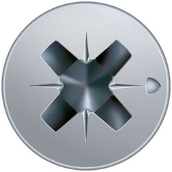 SPAX Vis universelle, 3 x 12 mm, 1000 unités, Filetage total, Tête fraisée, Cruciforme Z1, Pointe S, WIROX - 0321010300125