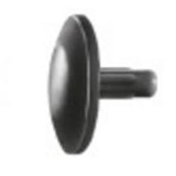 SPAX 5000009900009 bouchon de tubes Noir