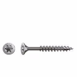 SPAX 4197000350207, Vis, Acier inoxydable, Bois, Tête plate, Torx, Acier inoxydable