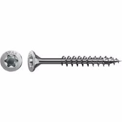 SPAX Tête fraisée, T-STAR plus, Vis, Acier inoxydable, Bois, Tête plate, Torx, Acier inoxydable