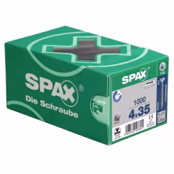 Vis SPAX WIROX Torx - Ø3 x 16 mm - Tête fraisée - Filetage Total Boite de 1000 - 1191010300165