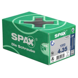 Vis SPAX WIROX Torx - Ø3 x 16 mm - Tête fraisée - Filetage Total Boite de 1000 - 1191010300165
