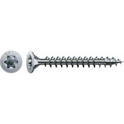 SPAX Vis universelle, 4,5 x 35 mm, 500 unités, Tête centrante, Tête fraisée, T-STAR plus T20, 4CUT, WIROX - 1191010450355