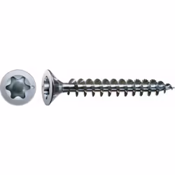 SPAX Vis universelle, 3 x 25 mm, 1000 pièces, filetage complet, tête fraisée, T-STAR plus T10, pointe S, WIROX - 119101030025 ...