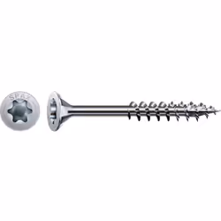 Vis SPAX WIROX Torx - Ø5 x 50 mm - Tête fraisée - Filetage Partiel Boite de 500 - 0191010500505
