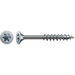 Spax - Vis universelle, 4 x 30 mm, 500 pièces, filetage partiel, tête fraisée, t-star plus T20, 4CUT, wirox - 4191010400306