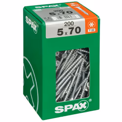 Qualité professionnelle Outil préconisé: Embout Torx Forme de la tête: Tête plate Taille de l'outil: T20 Diamètre (en mm): 5  ...