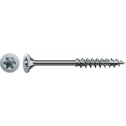 Vis universelle, 6 x 160 mm, 50 pièces, filetage partiel, tête fraisée, t-star plus T30, 4CUT, wirox - 4191010601617 - Spax