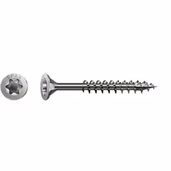 SPAX 4197000500706, Vis, Acier inoxydable, Bois, Tête plate, Torx, Acier inoxydable
