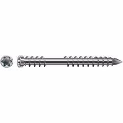 SPAX 3336803, Vis, Acier inoxydable, Bois, Tête cylindrique, Torx, Acier inoxydable