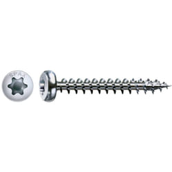 0201010400255 Vis à bois 4 mm 25 mm t-star plus acier wirox 1000 pc(s) - Spax