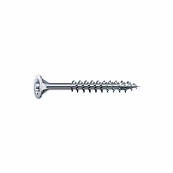 SPAX - VIS UNIVERSELLE, 3, TÊTE FRAISÉE, T DE STAR PLUS, 4 CUT, FILETAGE PARTIEL, GALVANISÉ BLANK A2J - 0191010350303, 019101 ...