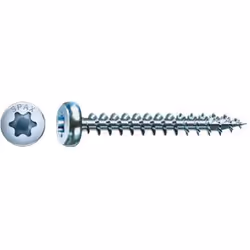 SPAX Tête ronde, T-STAR plus, Vis, Métal, Zinc, Bois, Tête cylindrique, Torx, Métallique