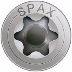 SPAX Vis acier inoxydable, 4,5 x 40 mm, 200 unités, Filetage total, Tête fraisée, T-STAR plus T20, 4CUT, Acier inoxydable ino ...