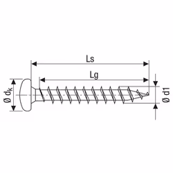 SPAX Vis acier inoxydable, 3 x 20 mm, 200 unités, Filetage total, Tête ronde, T-STAR plus T10, Pointe S, Acier inoxydable inoxydable A2 - 0207000300203