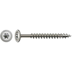 0257000800805 Vis à bois 8 mm 80 mm t-star plus acier inoxydable A2 50 pc(s) - Spax