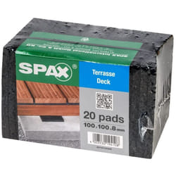 SPAX Entretoise 100 mm 4001001000089 20 pc(s) (L x l x H) 100 x 100 x 8 mm