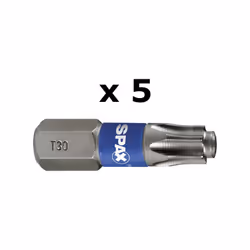 Embout de Visseuse T-STAR plus de SPAX Embouts de visseuse de grande qualité à empreinte torx plus (BIT T-Star plus) La taill ...