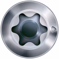SPAX FEX-H, 4 x 30 mm, 1000 unités, Filetage partiel, Tête fraisée, T-STAR plus T15, 4CUT, WIROX - 35704012301011