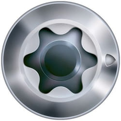 SPAX FEX-H, 4 x 30 mm, 1000 unités, Filetage partiel, Tête fraisée, T-STAR plus T15, 4CUT, WIROX - 35704012301011