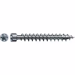 Spax IN.FORCE, 6 x 100 mm, 100 unités, Filetage total, Tête cylindrique, T-STAR plus T30, 4CUT, WIROX - 1211010601005 Utilisa ...