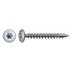 Vis bois SPAX - Tête disque Wirox - 6x250 mm - Filetage total - Boite de 50