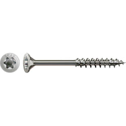 0197000801605 Vis à bois 8 mm 160 mm t-star plus acier inoxydable A2 50 pc(s) - Spax