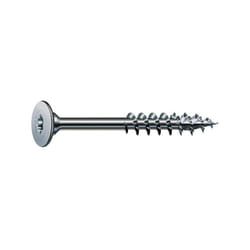 Vis bois pour panneau arrière et assemblage caisson Tête fraisée large Filetage partiel Torx® t-star plus Pointe 4CUT Nickelé 4 x 34 mm Spax