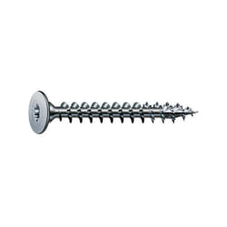 Vis bois pour panneaux arrière meuble Filetage total Tête fraisée large Torx® t-star plus Pointe 4CUT Zingué wirox 4 x 20 mm Spax