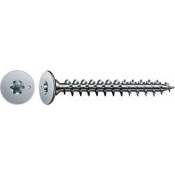 Tête plate pour parois arrière, 3,0 x 25 mm, 300 pièces, filetage complet, tête pour parois arrière, t-star plus, 4CUT - 0151010300253 - Spax
