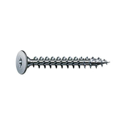 Vis bois pour panneaux arrière meuble Filetage total Tête fraisée large Torx® t-star plus Pointe 4CUT Zingué wirox 3 x 20 mm Spax