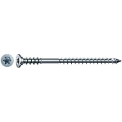 Spax - Vis à bois tête plate à écart ajustable empreinte Torx T-Star Plus revêtement Wirox 6x120mm boîte de 100 pièces