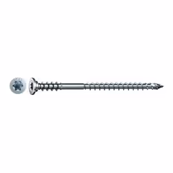 SPAX Vis d'ajustage, 6 x 160mm, 100 pièces, tête plate, T-STAR plus T30, rainures de maintien, 4CUT, WIROX - 0161010601605 Nu ...
