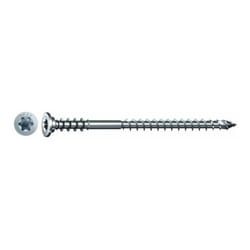 Vis d'ajustage, 6 x 160mm, 100 pièces, tête plate, t-star plus T30, rainures de maintien, 4CUT, wirox - 0161010601605 - Spax