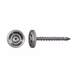SPAX Vis de ferblantier, 4,5 x 45 mm, 80 pièces, filetage complet, tête fraisée bombée, T-STAR plus T20, 4CUT - 4577000450456 ...