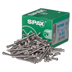 0537000500705 Vis à bois 5 mm 70 mm t-star plus acier inoxydable A2 250 pc(s) W994543 - Spax