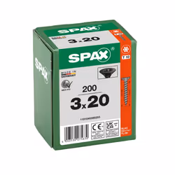 SPAX BLAX 20 mm 200 pièce(s) Vis