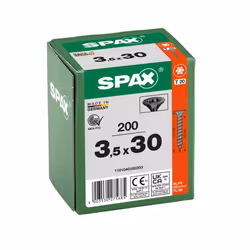 SPAX BLAX 30 mm 200 pièce(s) Vis