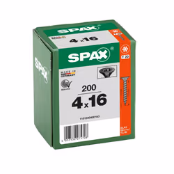 SPAX BLAX 16 mm 200 pièce(s) Vis