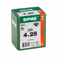 SPAX BLAX 25 mm 200 pièce(s) Vis