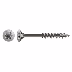 Vis de marque Spax et de type Torx pour usage extérieur Les vis SPAX en acier inoxydables ont une excellente option pour les  ...