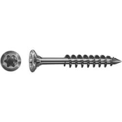25170404506021 vis à bois 4.5 mm 60 mm t-star plus acier inoxydable A2 100 pc(s) - Spax
