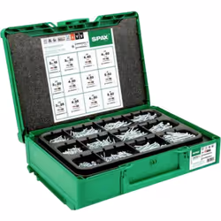description Le modèle SPAX T-STAR plus est un modèle à six pans creux. Grâce à cette forme, la surface d'attaque s'agrandit s ...