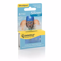 OHROPAX Silicon Aqua, Bleu, Silicone, Boîte, 6 pièce(s)
