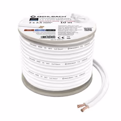 OEHLBACH D1C198 câble audio 30 m Blanc